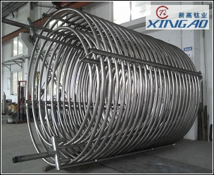 鈦盤管 制造好驗(yàn)收結(jié)束！